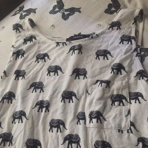 Elephant tee